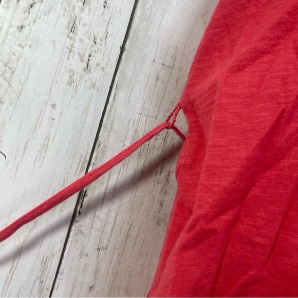 Oh Baby by Motherhood Tie Back Cap Sleeve Maternity Top Medium - Picture 3 of 7